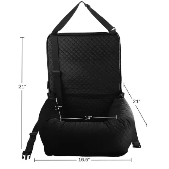 PETMAKER Dog Car Seat for Pets up to 44lbs image {6}