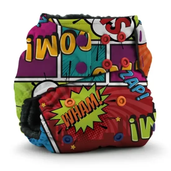 Kanga Care Rumparooz OBV (Organic viscose from Bamboo Velour) One Size Pocket Cloth Diaper - Snap image {25}