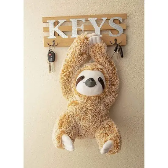 Light Autumn Sloth Stuffed Plush Toy Animal image {2}