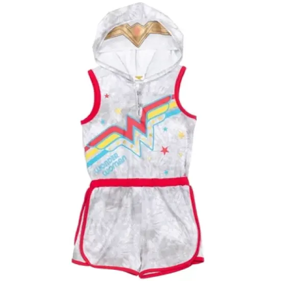 Warner Bros. DC Comics Justice League Wonder Woman Romper Mask Grey  image {7}