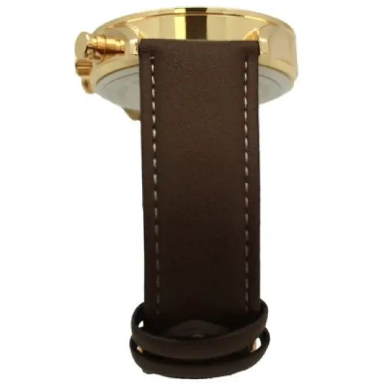 Olivia Pratt Solid Color Band Chronograph Men Watch image {3}