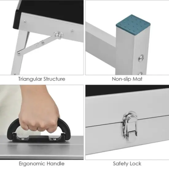 Costway Foldable Bean Bag Toss Cornhole Game Set Tailgate Regulation w/ Carrying Bag image {5}