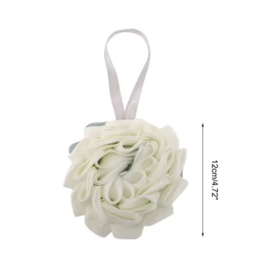 Unique Bargains Bath Shower Sponge for bathroom 4.72"x4.72" 1 Pc image {3}