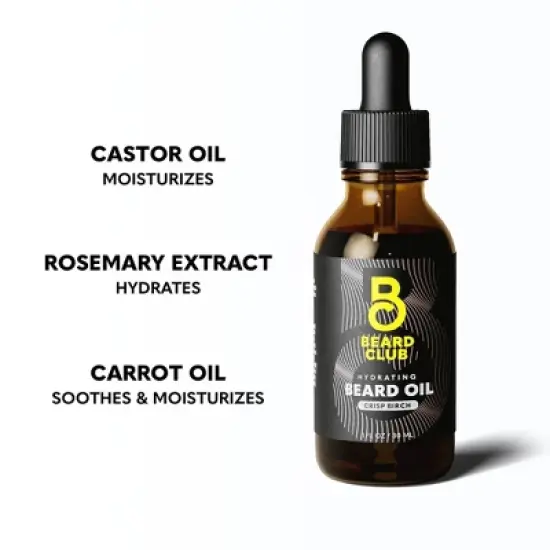 Beard Club Beard Oil - Crisp Birch - 1 fl oz image {4}