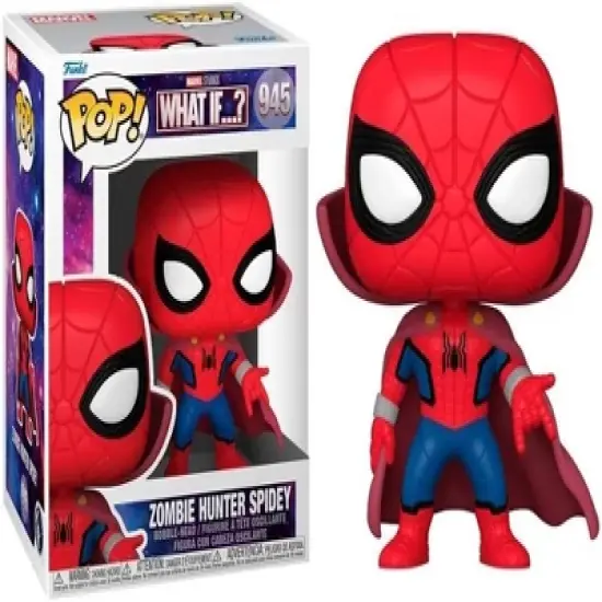 Funko Pop! Marvel: What If? Zombie Hunter Spidey image {1}