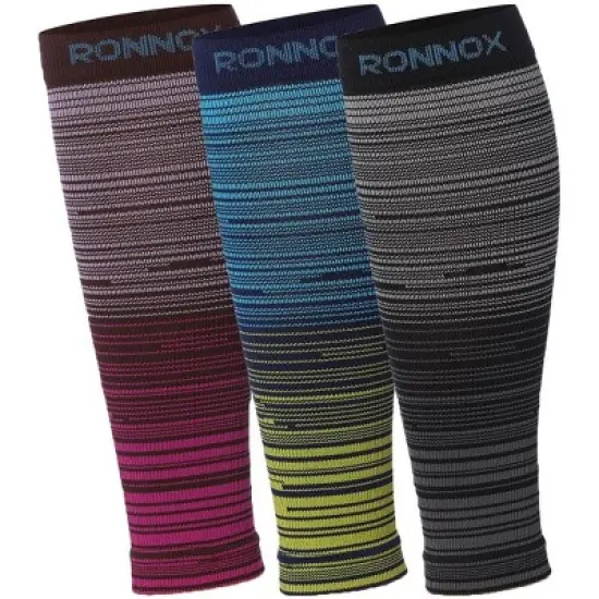 Athletic Calf Compression Sleeve - 3 Pairs image {4}