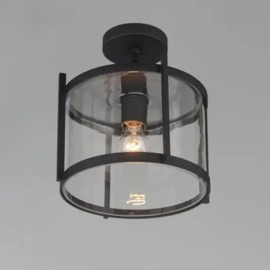 Maxim Lighting Belfry 1 - Light Pendant in  Black image {1}