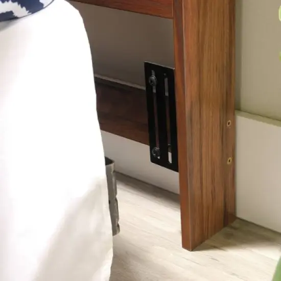 Queen Vista Key Headboard Blaze Acacia - Sauder image {9}