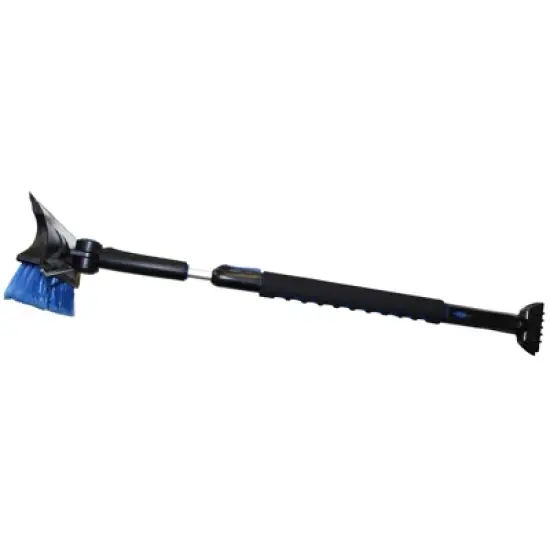 Rugg 45 in. Extendable Ice Scraper/Snowbrush image {1}