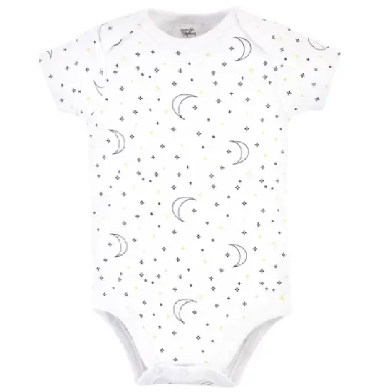 Touched by Nature Baby Boy Organic Cotton Bodysuits 5pk, Constellation image {2}