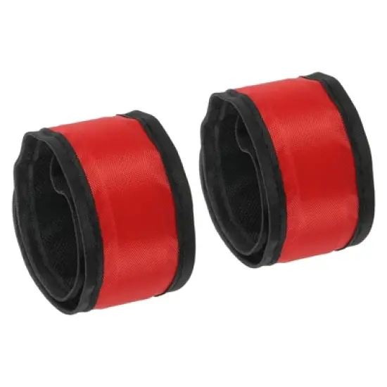 Unique Bargains Personal Reflectors Light Up Safety LED Wristband 2 Pcs image {6}