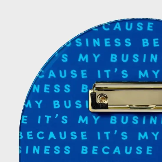 Because It's My Business Acrylic Clipboard - Tabitha Brown for Target image {2}