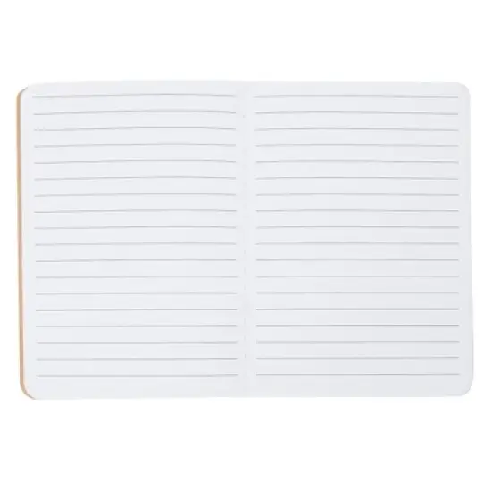 Paper Junkie 12-Pack Kraft Paper Notebooks, Writing Journal with 80 Lined Pages, Bulk A6 Notebook Set for Students, Kids, Classroom, Travel, 4x6 in image {4}