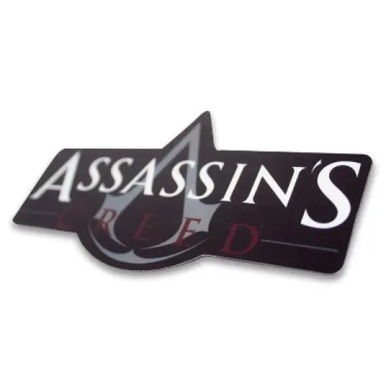 Just Funky OFFICIAL Assassin's Creed Logo Magnet | Feat. The Assassin's Crest | 5.8" Wide image {1}