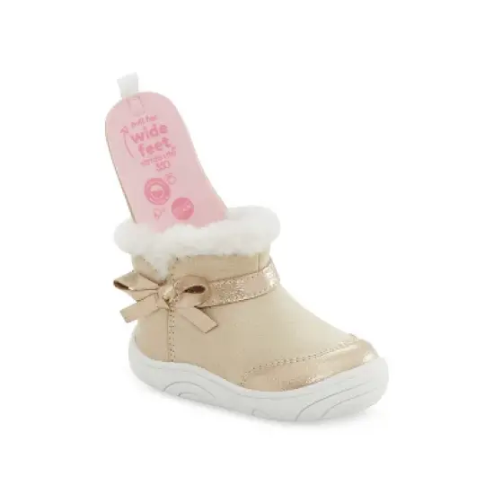 Stride Rite 360 Zina Kid's Machine Washable Adjustable Width First Walking Bootie image {3}