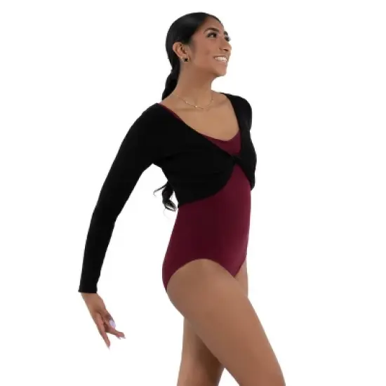 Capezio Women's Shrug with Faux Knot image {3}