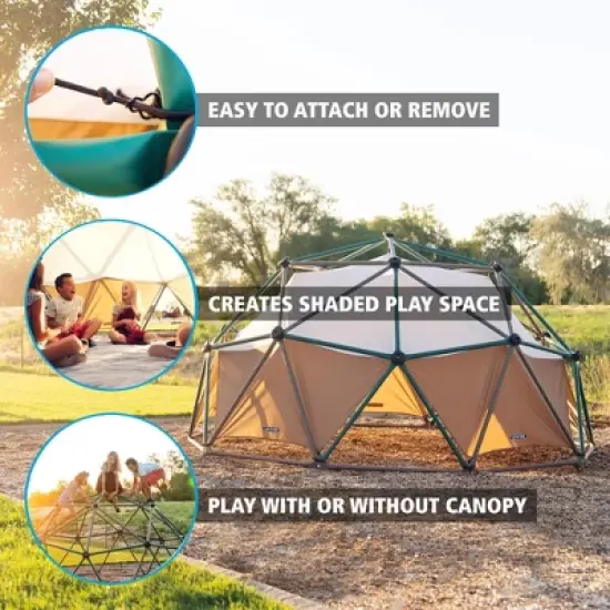 Lifetime 60" Climbing Dome with Canopy, Tan and Green (90612) image {2}