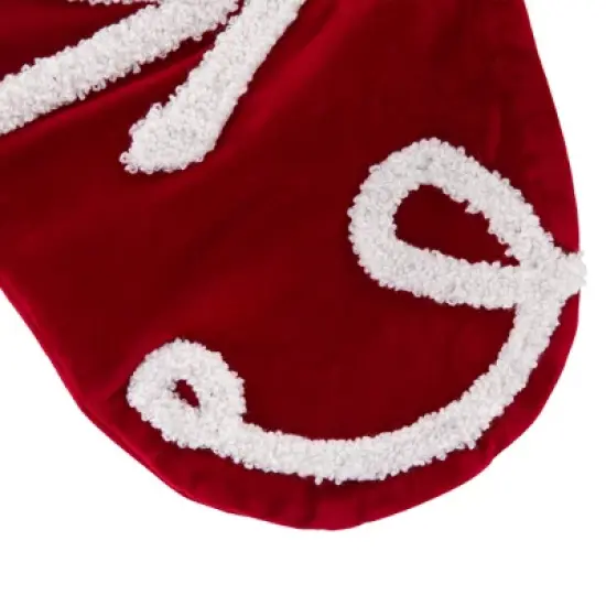 Northlight Reindeer and Snowflake Embroidered Christmas Stockings - 20" - Set of 3 image {6}