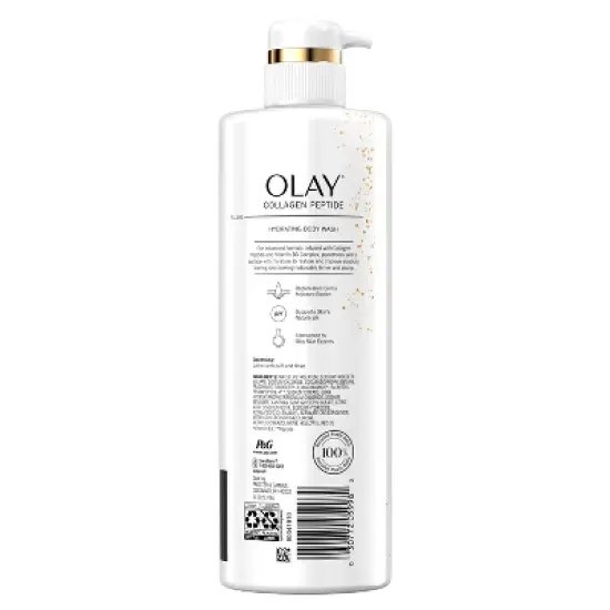 Olay Cleansing & Firming Body Wash with Vitamin B3 and Collagen image {7}