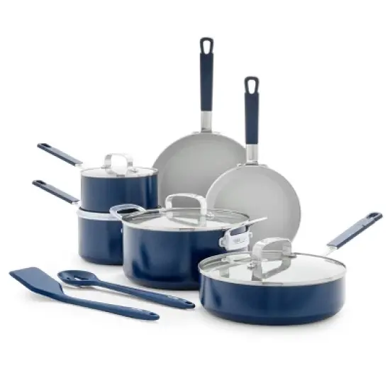 Bobby Flay 12pc Ceramic Nonstick Aluminum Cookware Set image {14}