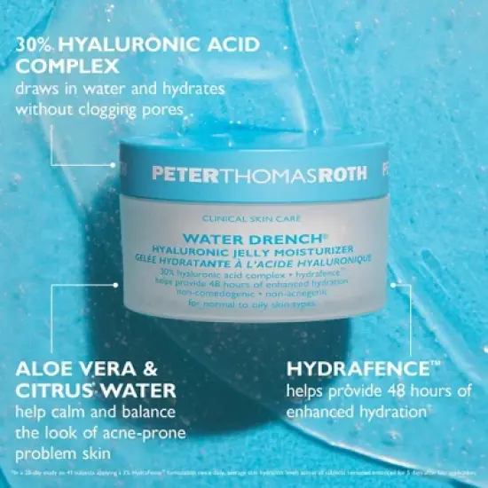 PETER THOMAS ROTH Water Drench Hyaluronic Jelly Moisturizer - 1.7 fl oz - Ulta Beauty image {5}