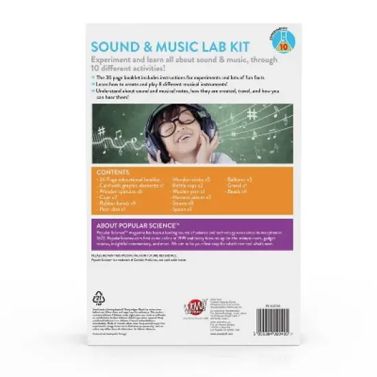 Popular Science Sound and Music Lab Kit image {2}