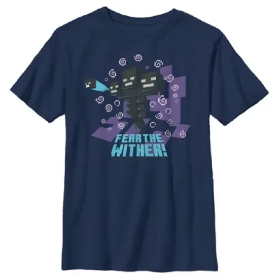 Boy's Minecraft Fear the Wither T-Shirt image {3}