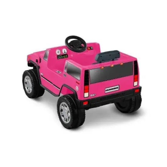 Kid Motorz 6V Hummer H2 Powered Ride-On - Pink image {1}