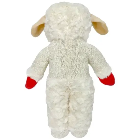 Multipet 13" Standing Lamb Chop Dog Interactive Plush Toy image {2}