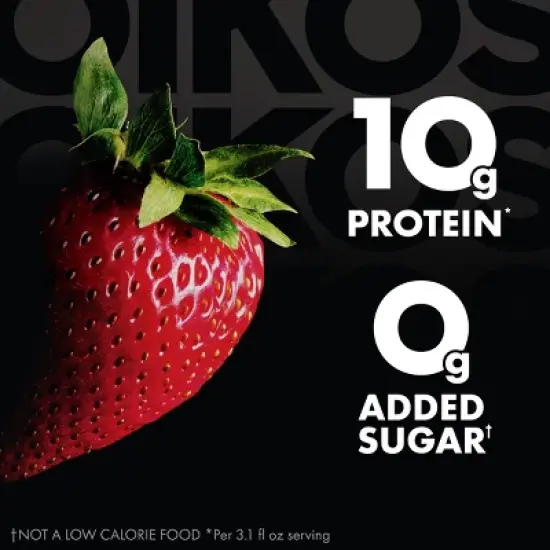 Oikos Pro Strawberry Cultured Dairy Drink - 3.1 fl oz/6ct image {3}