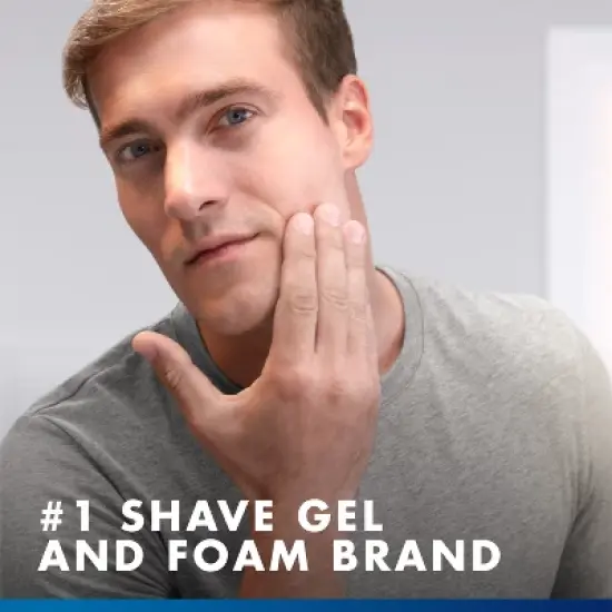 Gillette Series Sensitive Soothing with Aloe Vera Men's Shave Gel - 7oz/2pk image {7}