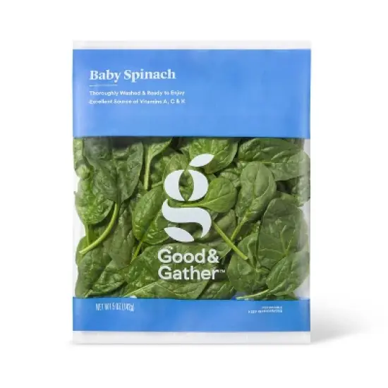 Fresh Baby Spinach - 5oz - Good & Gather&trade; image {4}