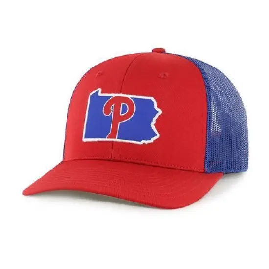 MLB Philadelphia Phillies Gaze Hat: Adjustable Snapback with Team Logo Design image {3}