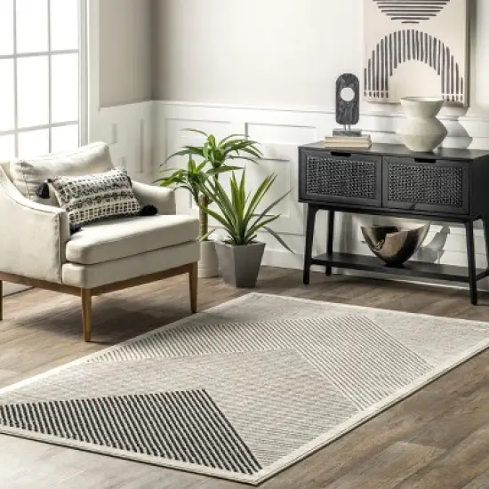 nuLOOM Charline Modern Mountain Area Rug image {1}