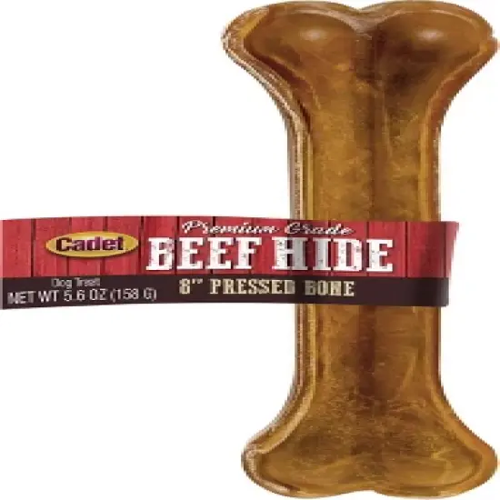 Loving Pets 8 Inch Nature's Choice Compressed Rawhide Bone image {1}