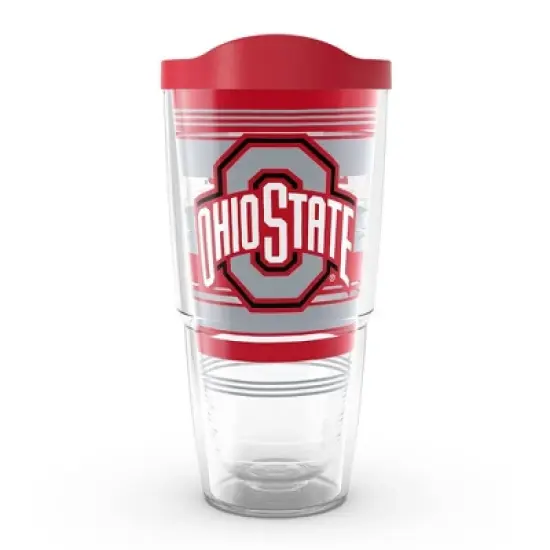 NCAA Ohio State Buckeyes 24oz Hype Stripes Classic Tumbler image {4}