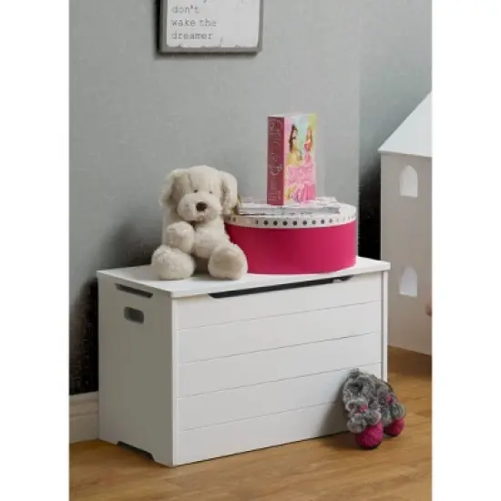 Sorelle Farmhouse Toy Box Crib - White image {1}