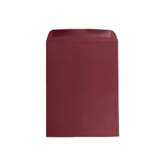 JAM Paper 10 x 13 Open End Catalog Envelopes Dark Red 100/Pack (31287541) image {1}