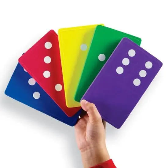 Learning Resources Foam Jumbo Dominoes image {1}