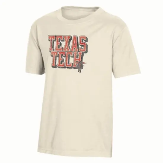 NCAA Texas Tech Red Raiders Boys' Sand T-Shirt image {3}