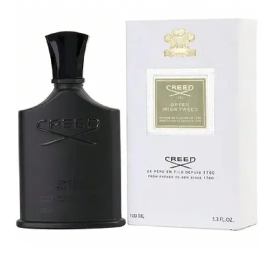 Creed Green Irish Tweed By Creed Men Eau De Parfum Spray 3.3 Oz Sandalwood, Lemon. 1985 Daytime Perfume image {1}