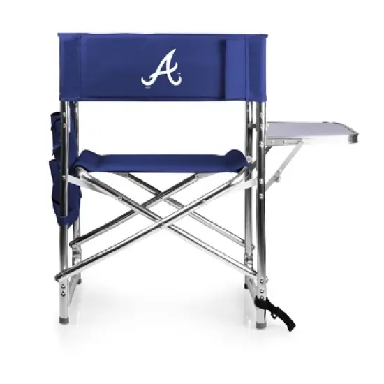 MLB Atlanta Braves Outdoor Sports Chair - Navy Blue image {11}