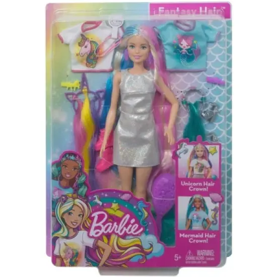 Barbie Fantasy Hair Doll image {5}