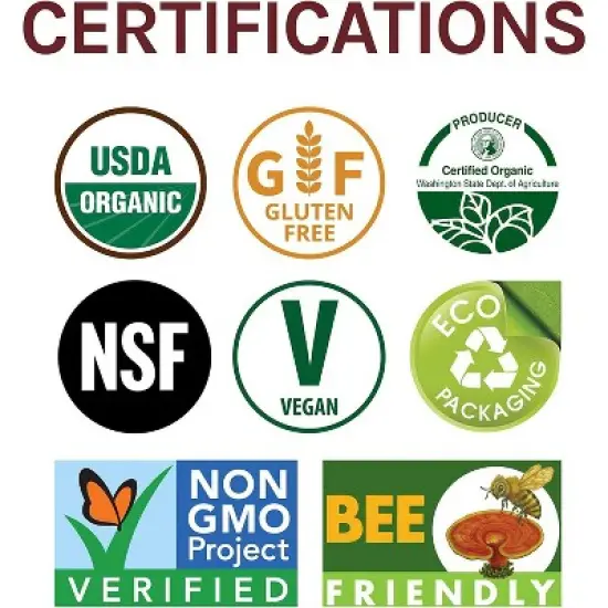 Host Defense MyCommunity Capsules, Advanced Immune Support, Mushroom Supplement with Lion's Mane and Reishi, Unflavored image {7}