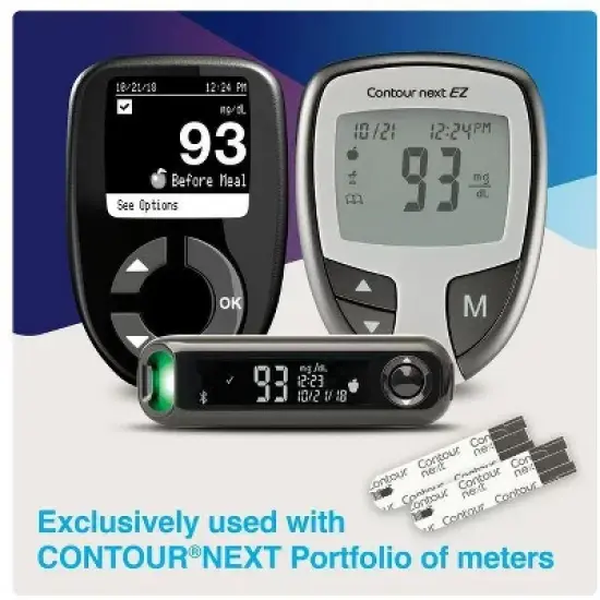 Blood Glucose Test Strips for Diabetes - 50 Per Box image {3}