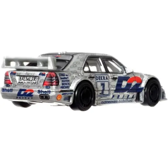 1994 Mercedes-AMG C-Class #7 Silver DTM Touring Car "Deutschland Design" Series Diecast Model Car by Hot Wheels image {3}