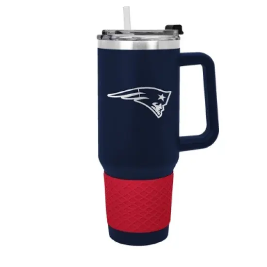 NFL New England Patriots 40oz Travel Mug image {4}