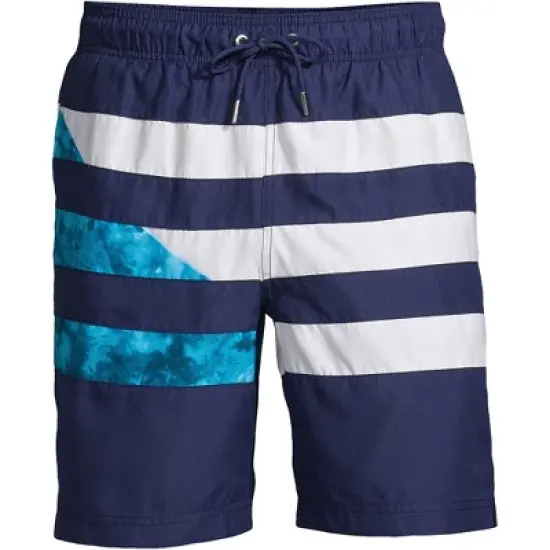 Lands' End Men's 6" Volley Swim Trunks image {9}