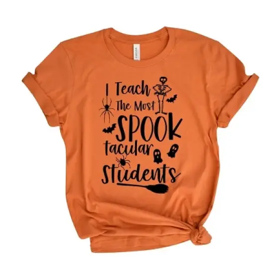 Simply Sage Market Women's I Teach The Most Spooktacular Students Short Sleeve Graphic Tee image {5}