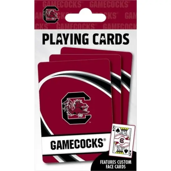 MasterPieces Officially Licensed NCAA South Carolina Gamecocks Playing Cards - 54 Card Deck for Adults image {4}